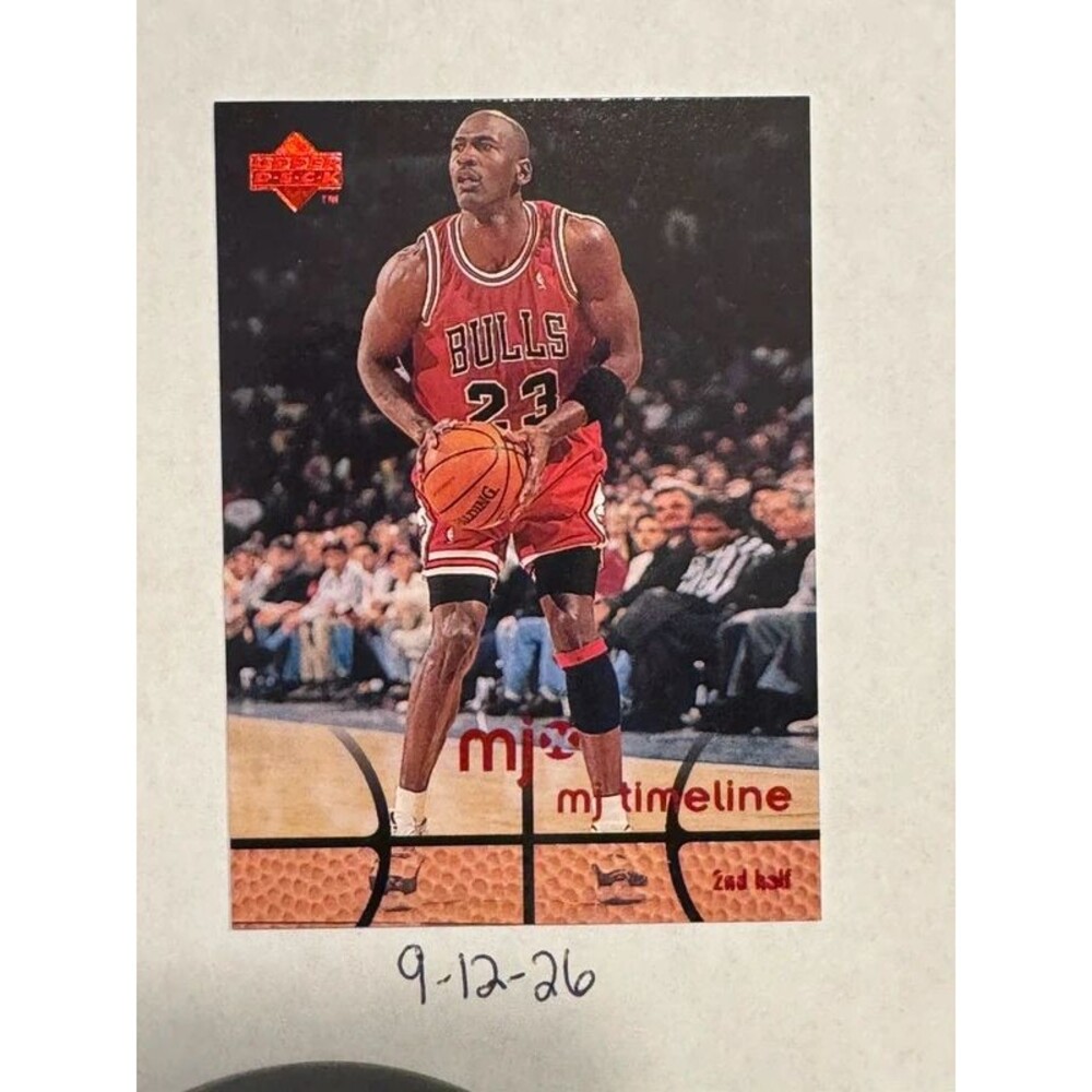 Michael Jordan 1998 Upper Deck MJx Timeline 2nd Half
